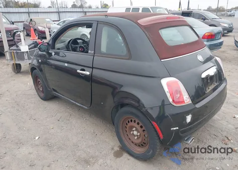 2012 Fiat 500 Pop z USA, uszkodzony, nr VIN 3C3CFFDR1CT380064